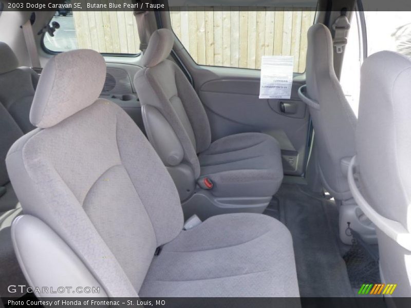  2003 Caravan SE Taupe Interior