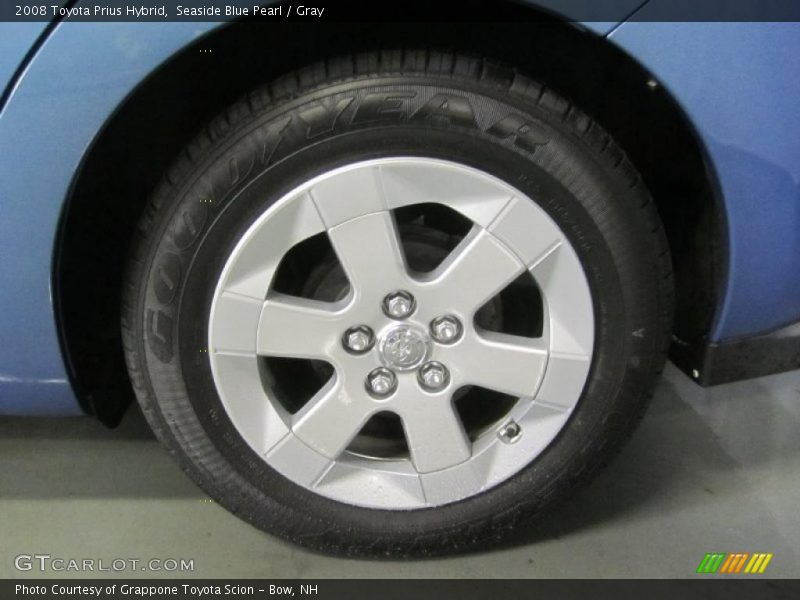 Seaside Blue Pearl / Gray 2008 Toyota Prius Hybrid