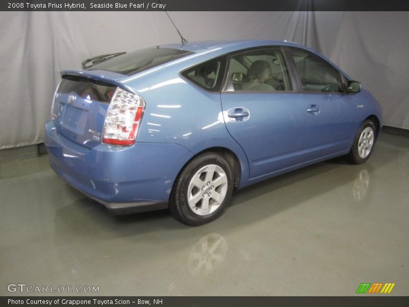 Seaside Blue Pearl / Gray 2008 Toyota Prius Hybrid