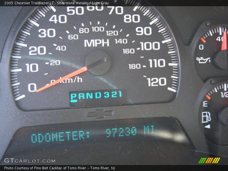 Silverstone Metallic / Light Gray 2005 Chevrolet TrailBlazer LT