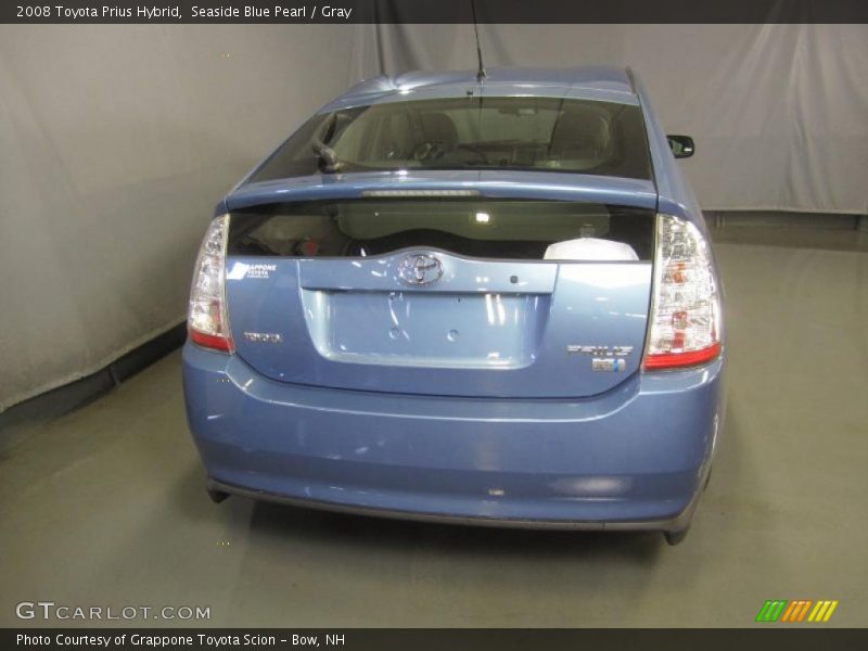 Seaside Blue Pearl / Gray 2008 Toyota Prius Hybrid