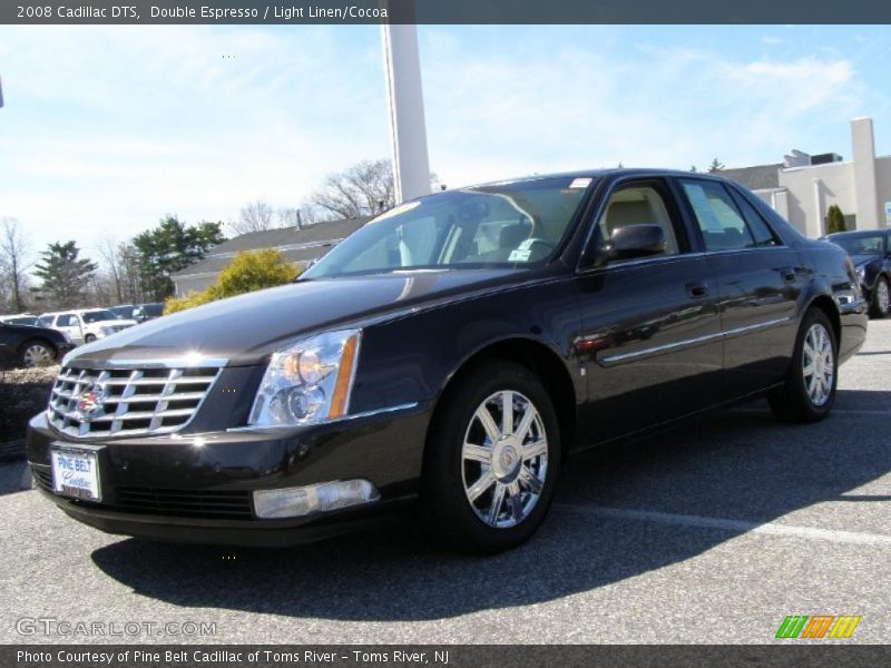 Double Espresso / Light Linen/Cocoa 2008 Cadillac DTS