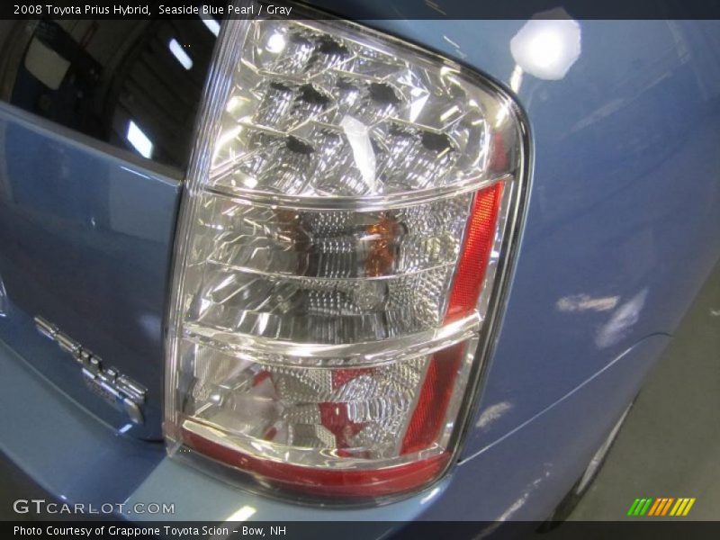 Seaside Blue Pearl / Gray 2008 Toyota Prius Hybrid