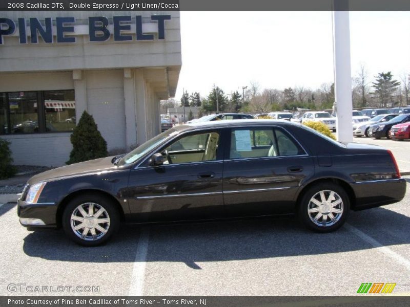 Double Espresso / Light Linen/Cocoa 2008 Cadillac DTS