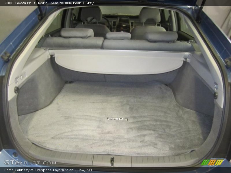 Seaside Blue Pearl / Gray 2008 Toyota Prius Hybrid