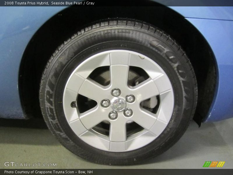 Seaside Blue Pearl / Gray 2008 Toyota Prius Hybrid
