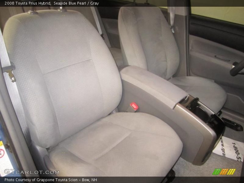 Seaside Blue Pearl / Gray 2008 Toyota Prius Hybrid