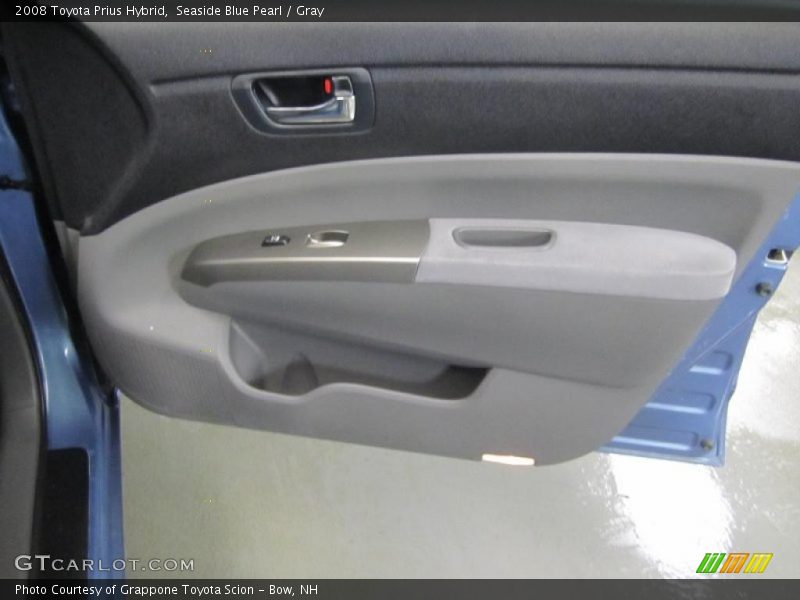 Seaside Blue Pearl / Gray 2008 Toyota Prius Hybrid