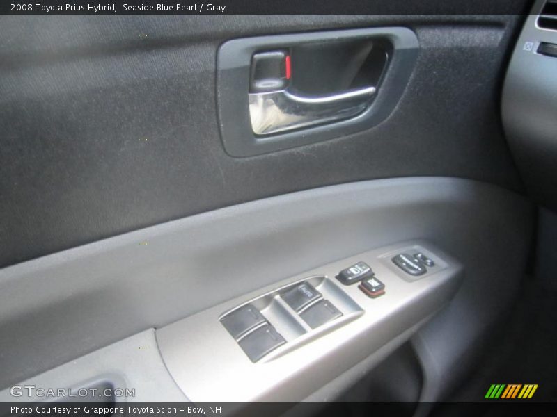 Seaside Blue Pearl / Gray 2008 Toyota Prius Hybrid