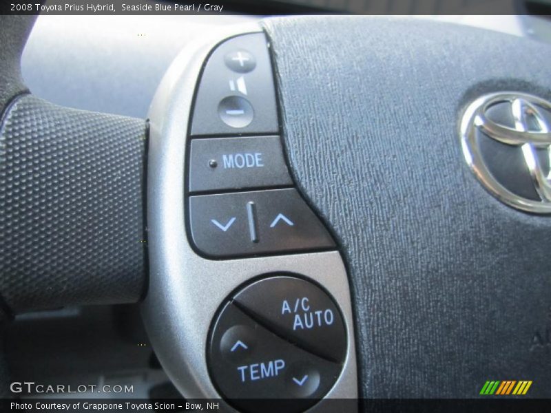 Seaside Blue Pearl / Gray 2008 Toyota Prius Hybrid