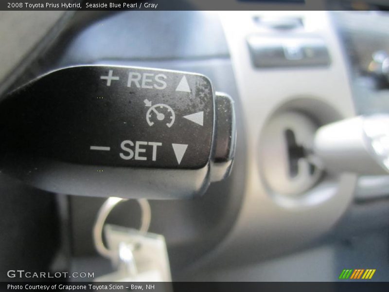 Seaside Blue Pearl / Gray 2008 Toyota Prius Hybrid