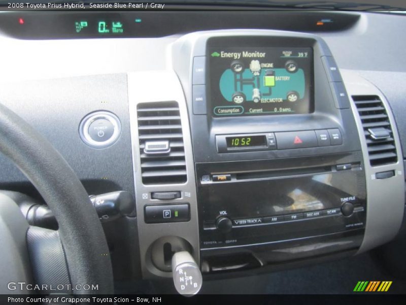 Seaside Blue Pearl / Gray 2008 Toyota Prius Hybrid