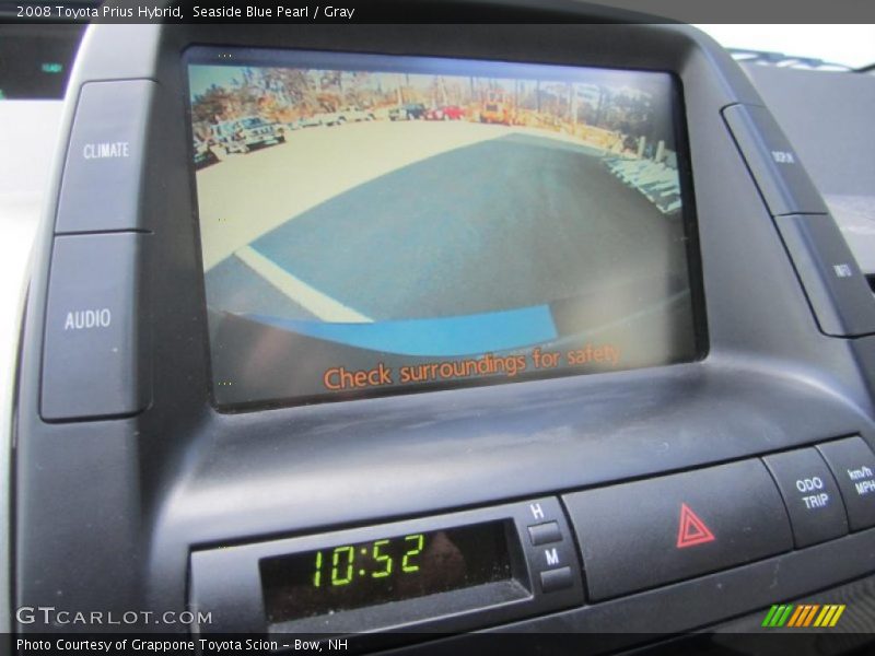 Seaside Blue Pearl / Gray 2008 Toyota Prius Hybrid