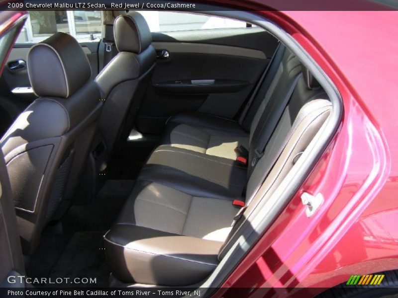 Red Jewel / Cocoa/Cashmere 2009 Chevrolet Malibu LTZ Sedan