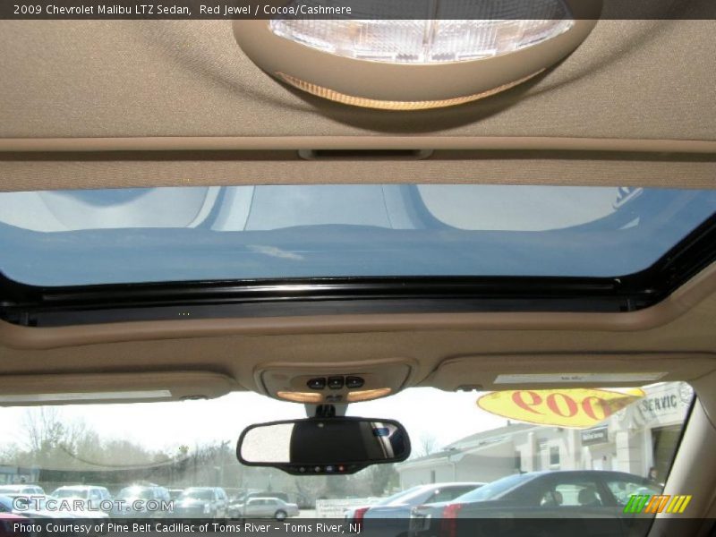 Red Jewel / Cocoa/Cashmere 2009 Chevrolet Malibu LTZ Sedan