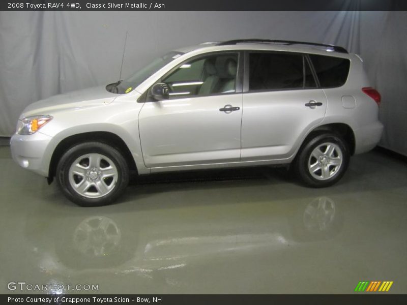 Classic Silver Metallic / Ash 2008 Toyota RAV4 4WD