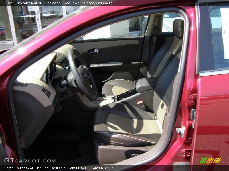 Red Jewel / Cocoa/Cashmere 2009 Chevrolet Malibu LTZ Sedan