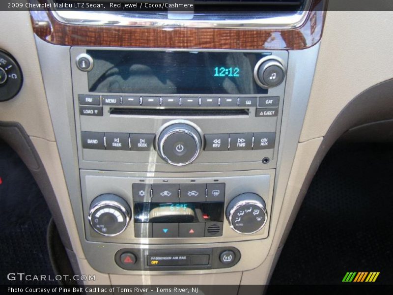 Red Jewel / Cocoa/Cashmere 2009 Chevrolet Malibu LTZ Sedan