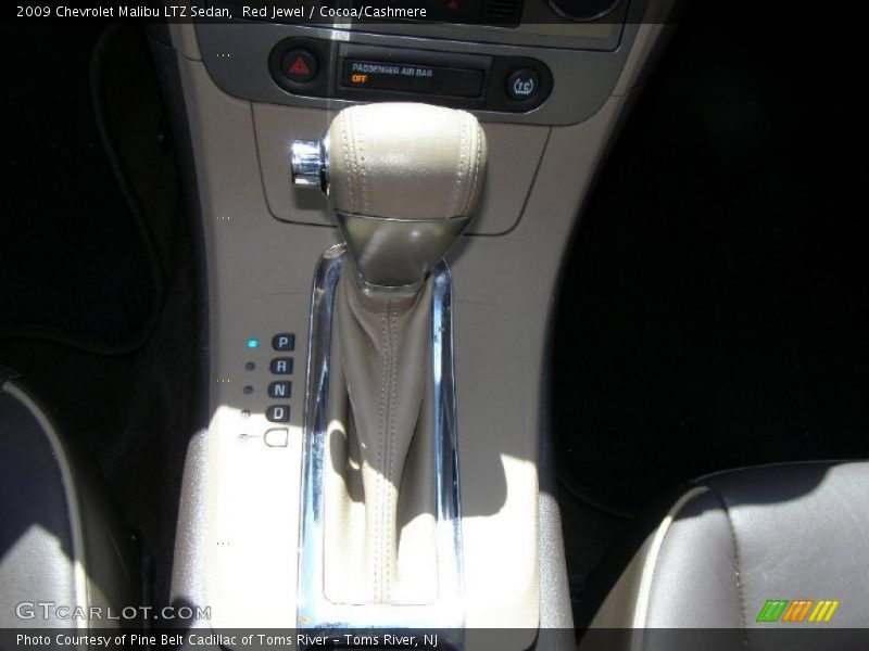 Red Jewel / Cocoa/Cashmere 2009 Chevrolet Malibu LTZ Sedan