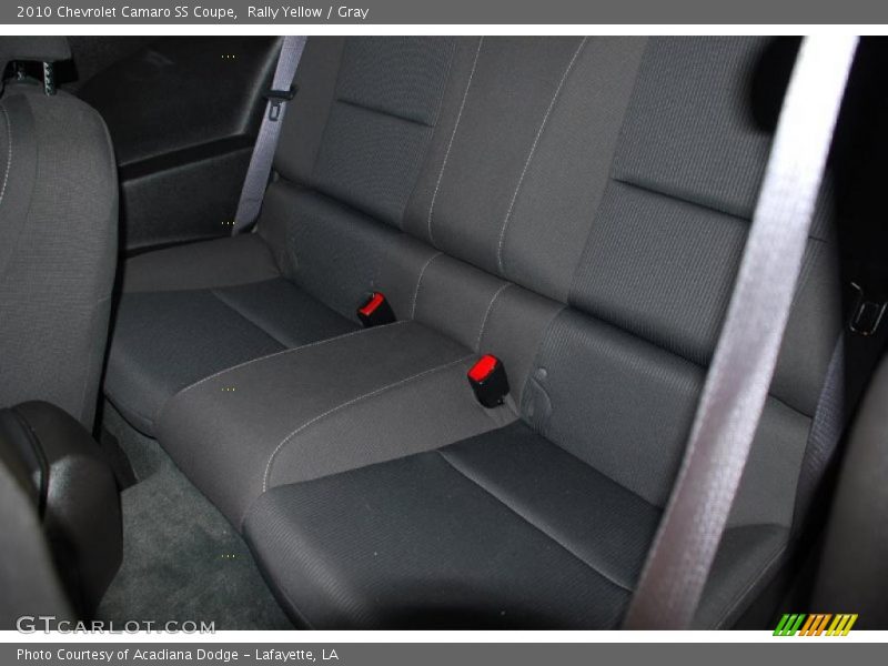Rally Yellow / Gray 2010 Chevrolet Camaro SS Coupe