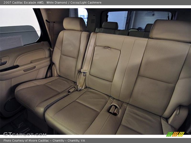 White Diamond / Cocoa/Light Cashmere 2007 Cadillac Escalade AWD