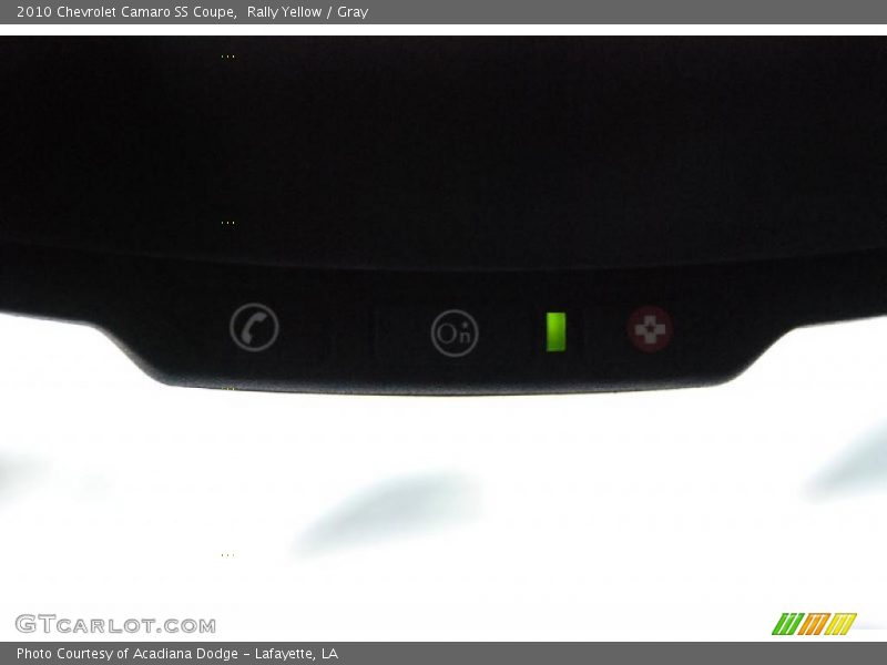 Rally Yellow / Gray 2010 Chevrolet Camaro SS Coupe