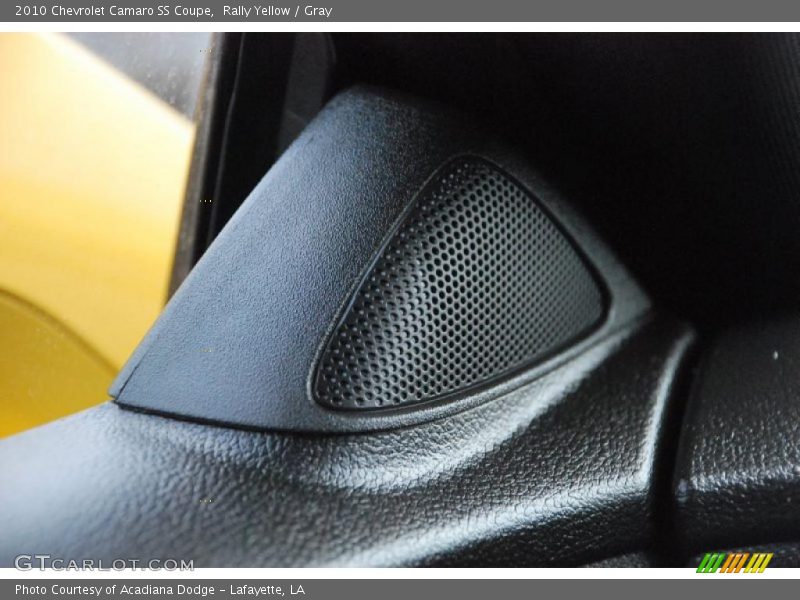 Rally Yellow / Gray 2010 Chevrolet Camaro SS Coupe