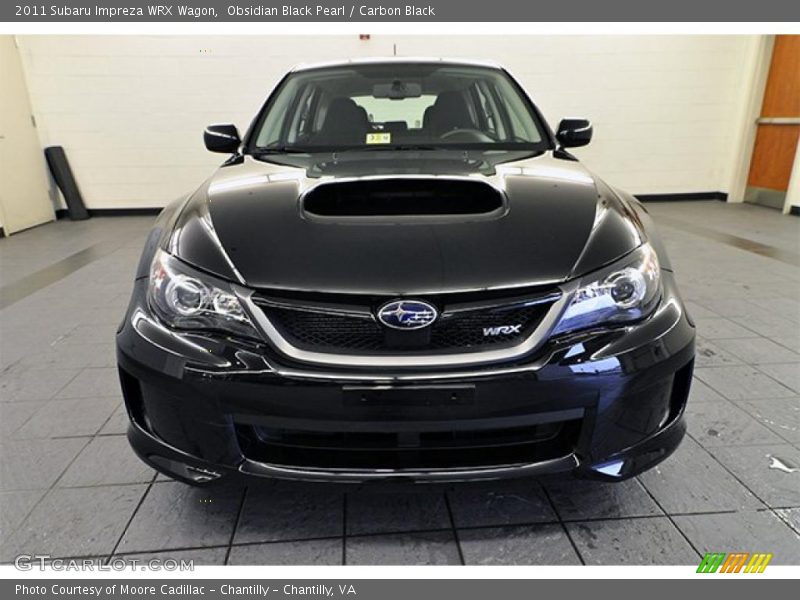 Obsidian Black Pearl / Carbon Black 2011 Subaru Impreza WRX Wagon