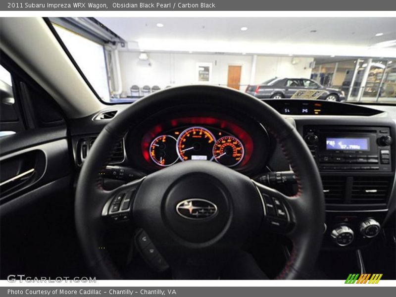 Obsidian Black Pearl / Carbon Black 2011 Subaru Impreza WRX Wagon