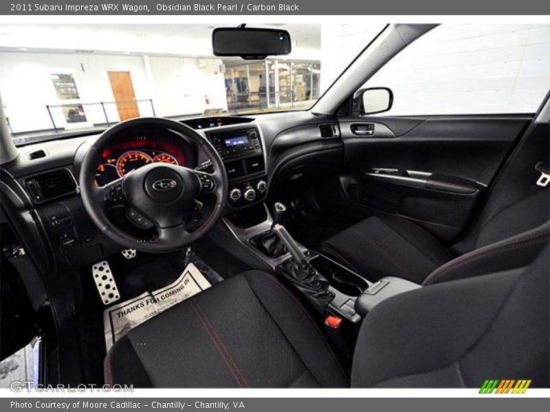 Obsidian Black Pearl / Carbon Black 2011 Subaru Impreza WRX Wagon