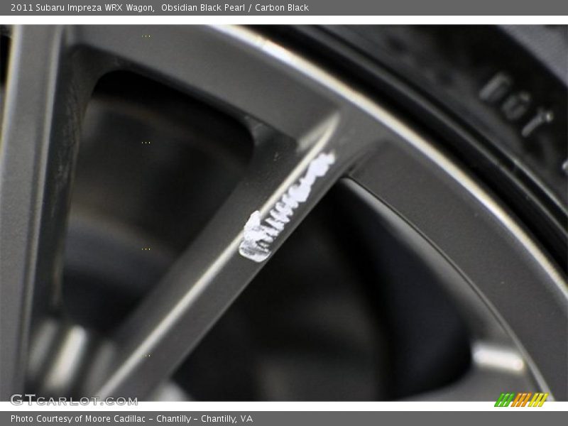 Obsidian Black Pearl / Carbon Black 2011 Subaru Impreza WRX Wagon