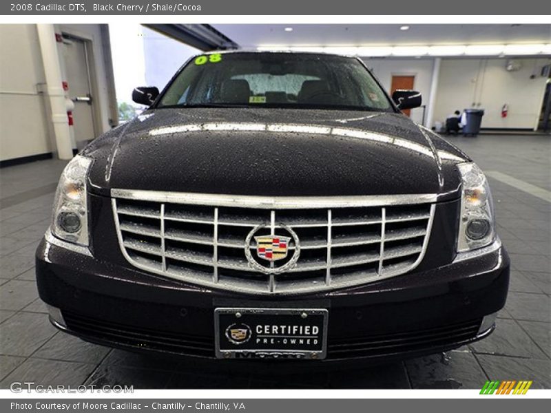 Black Cherry / Shale/Cocoa 2008 Cadillac DTS