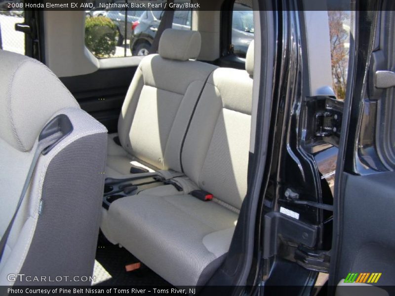 Nighthawk Black Pearl / Gray/Black 2008 Honda Element EX AWD