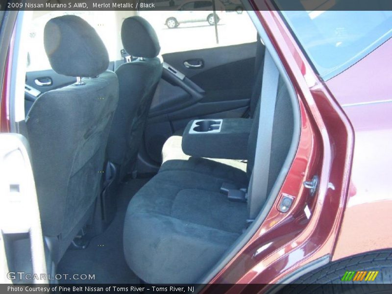 Merlot Metallic / Black 2009 Nissan Murano S AWD