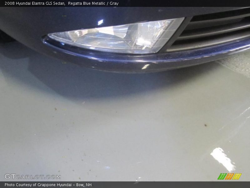 Regatta Blue Metallic / Gray 2008 Hyundai Elantra GLS Sedan