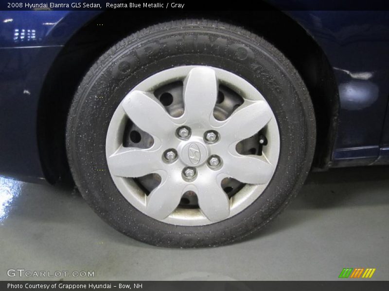 Regatta Blue Metallic / Gray 2008 Hyundai Elantra GLS Sedan