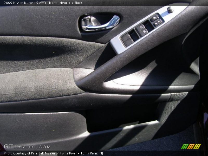 Merlot Metallic / Black 2009 Nissan Murano S AWD