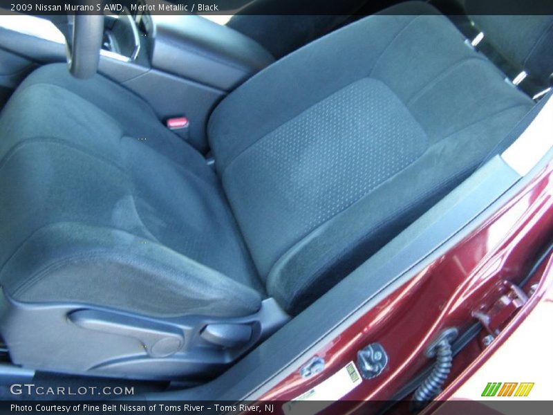 Merlot Metallic / Black 2009 Nissan Murano S AWD
