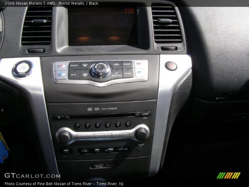 Merlot Metallic / Black 2009 Nissan Murano S AWD