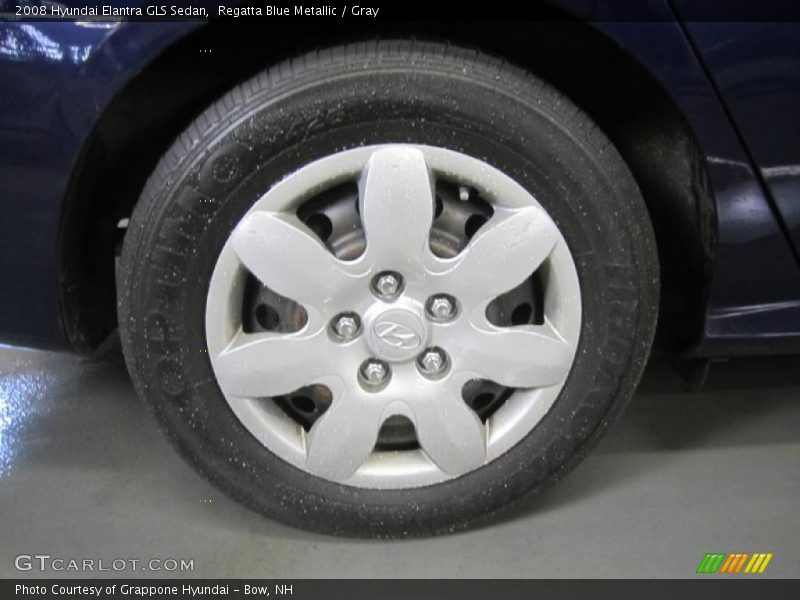 Regatta Blue Metallic / Gray 2008 Hyundai Elantra GLS Sedan
