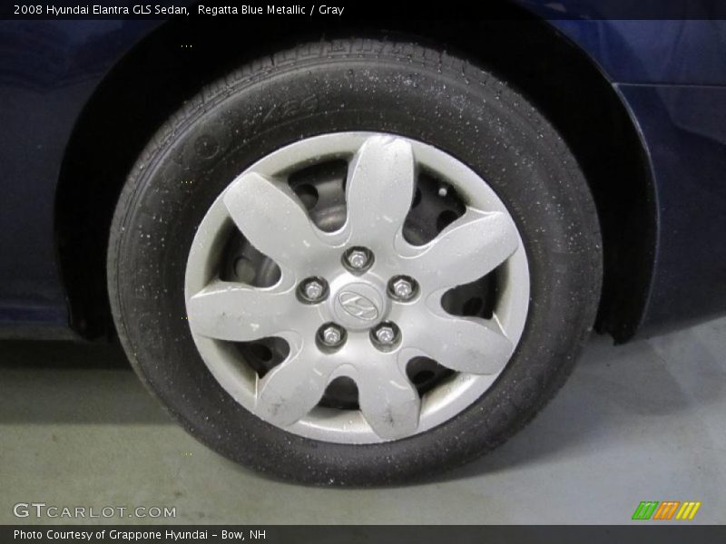Regatta Blue Metallic / Gray 2008 Hyundai Elantra GLS Sedan