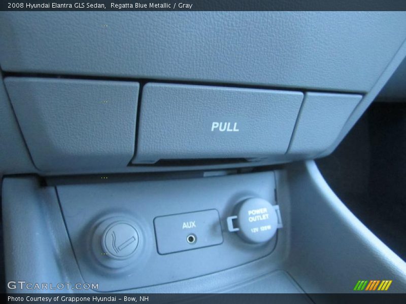 Regatta Blue Metallic / Gray 2008 Hyundai Elantra GLS Sedan