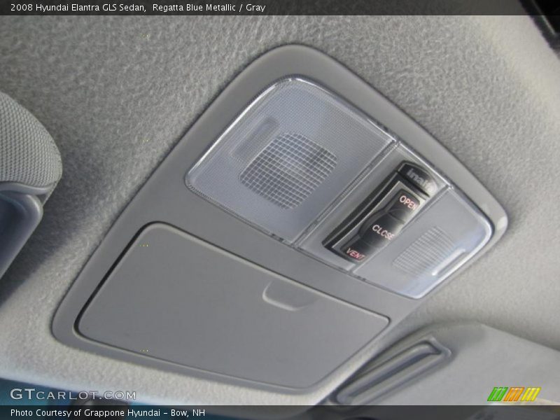 Regatta Blue Metallic / Gray 2008 Hyundai Elantra GLS Sedan
