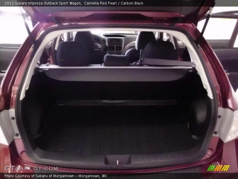 Camellia Red Pearl / Carbon Black 2011 Subaru Impreza Outback Sport Wagon