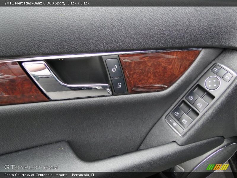 Black / Black 2011 Mercedes-Benz C 300 Sport