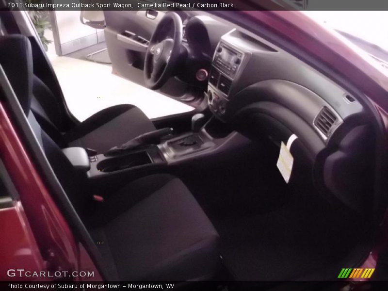 Camellia Red Pearl / Carbon Black 2011 Subaru Impreza Outback Sport Wagon