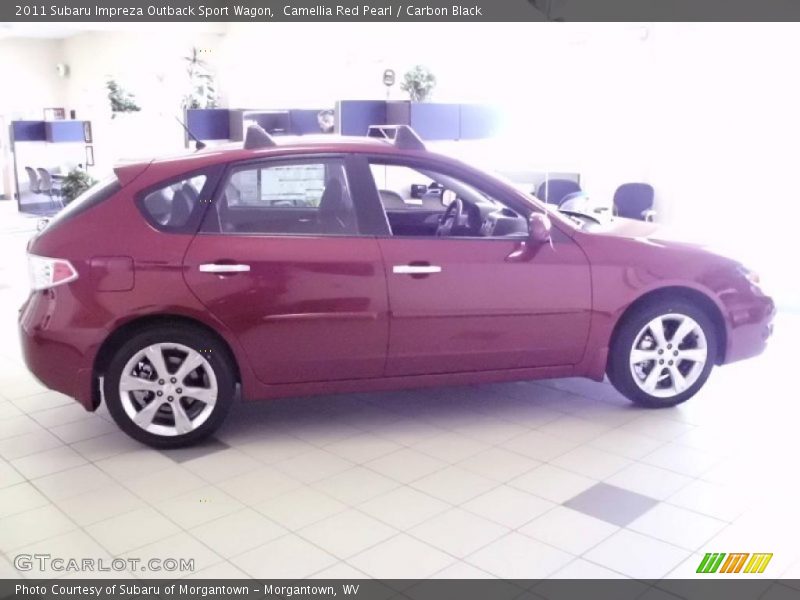 Camellia Red Pearl / Carbon Black 2011 Subaru Impreza Outback Sport Wagon