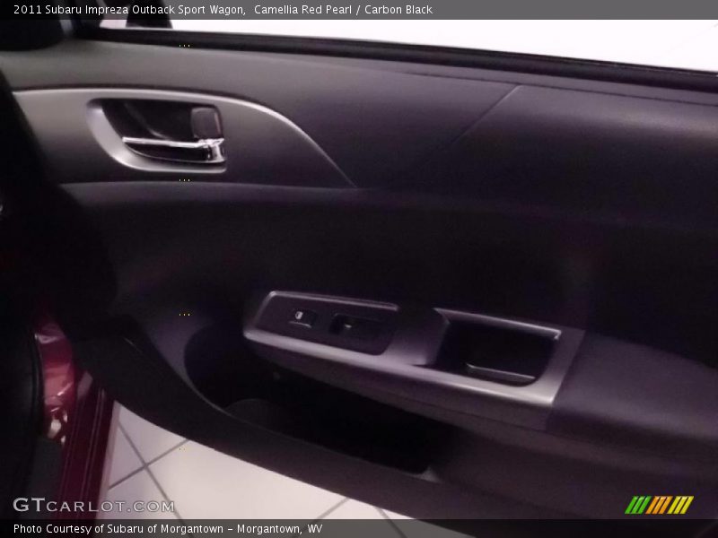 Camellia Red Pearl / Carbon Black 2011 Subaru Impreza Outback Sport Wagon