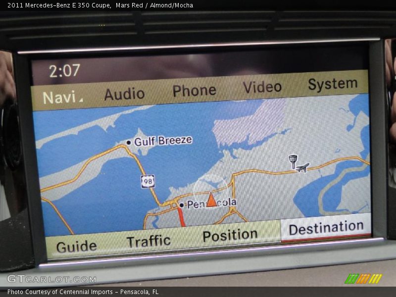 Mars Red / Almond/Mocha 2011 Mercedes-Benz E 350 Coupe