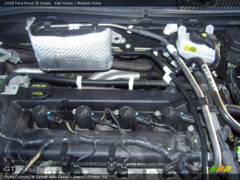 Kiwi Green / Medium Stone 2008 Ford Focus SE Sedan
